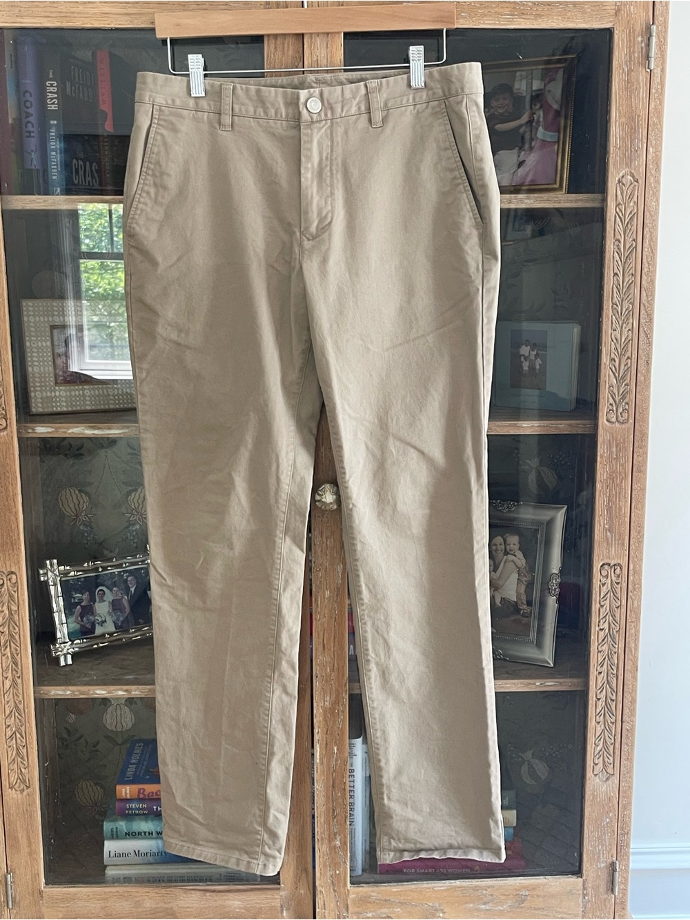 Bonobos Men's Khaki Straight-Leg Chinos